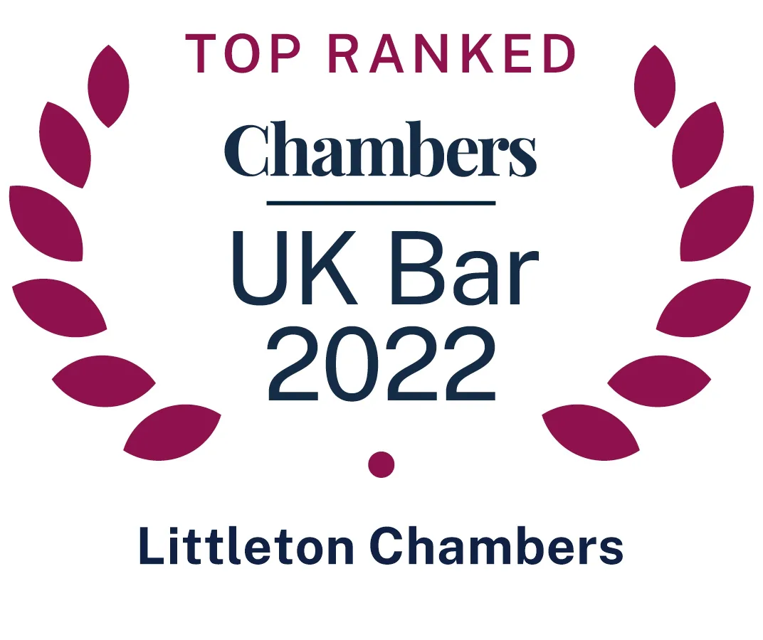 Littleton members recommended in Chambers UK Bar Guide 2022