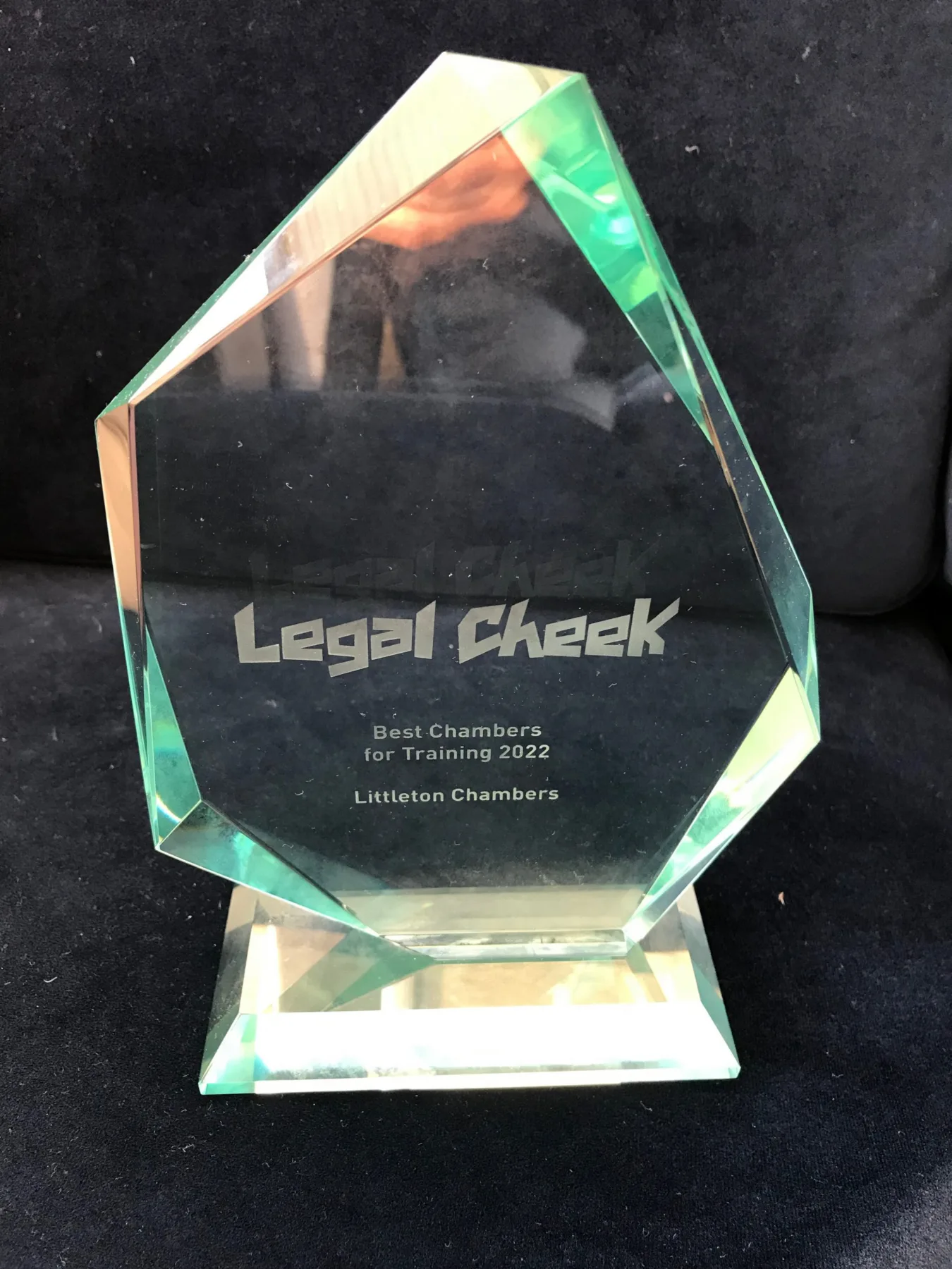 Littleton wins Best Chambers for Training at Legal Cheek Awards