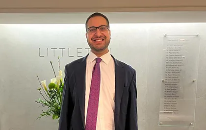 Littleton welcomes Asfandyar Qureshi as newest tenant