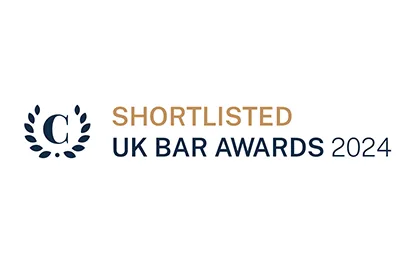 Littleton Chambers & Alexander Robson shortlisted for Chambers & Partners UK Bar Awards 2024