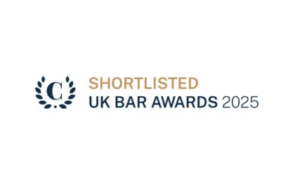 Gavin Mansfield KC and Charles Samek KC shortlisted for Chambers & Partners UK Bar Awards 2025