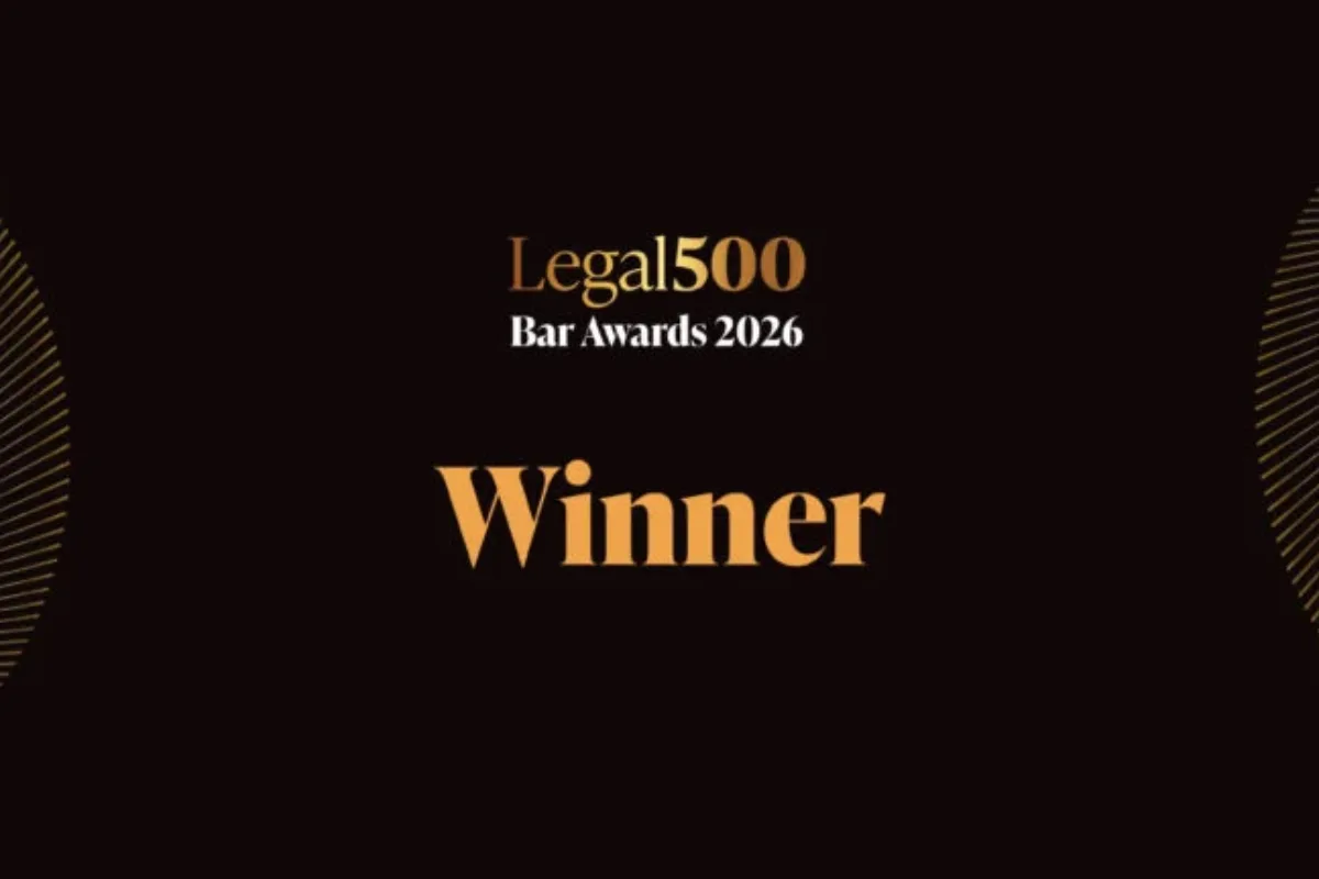 Three Prestigious Wins for Chambers at the Legal 500 Bar Awards 2026