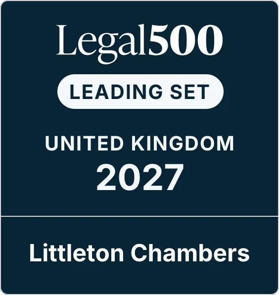 Legal 500 UK Bar 2027: Leading Set